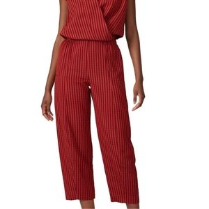 Zero + Maria Cornejo Tasmeen Striped Sleeveless‎ Jumpsuit Sz 6